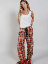 Immaculate Vegan - KOMODO Jim Jam Women's GOTS Organic Cotton Pyjama Bottoms | Clay