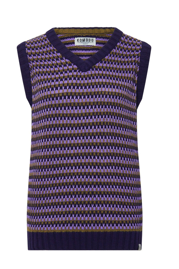 KOMODO LEXI - Organic Cotton Vest Lavender