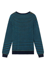 Immaculate Vegan - KOMODO Kai Men's GOTS Organic Cotton Jumper |  French Blue