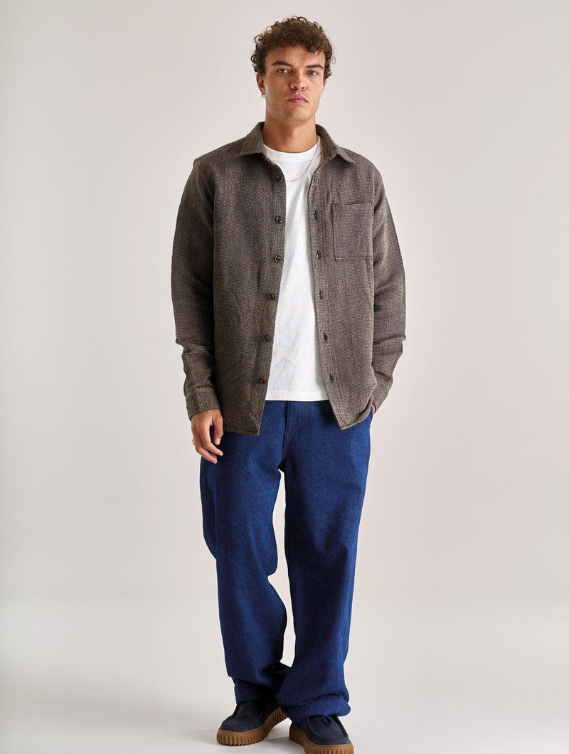 KOMODO Men's Makulu Organic Cotton Denim Trouser | Dark Denim