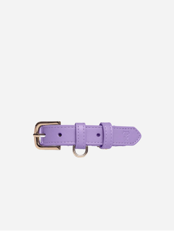 Tails & Bloom Vegan Leather Dog Collar | Lavender