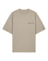 Immaculate Vegan - Women's Organic Cotton Signature Oversized T-Shirt | Limestone Grey