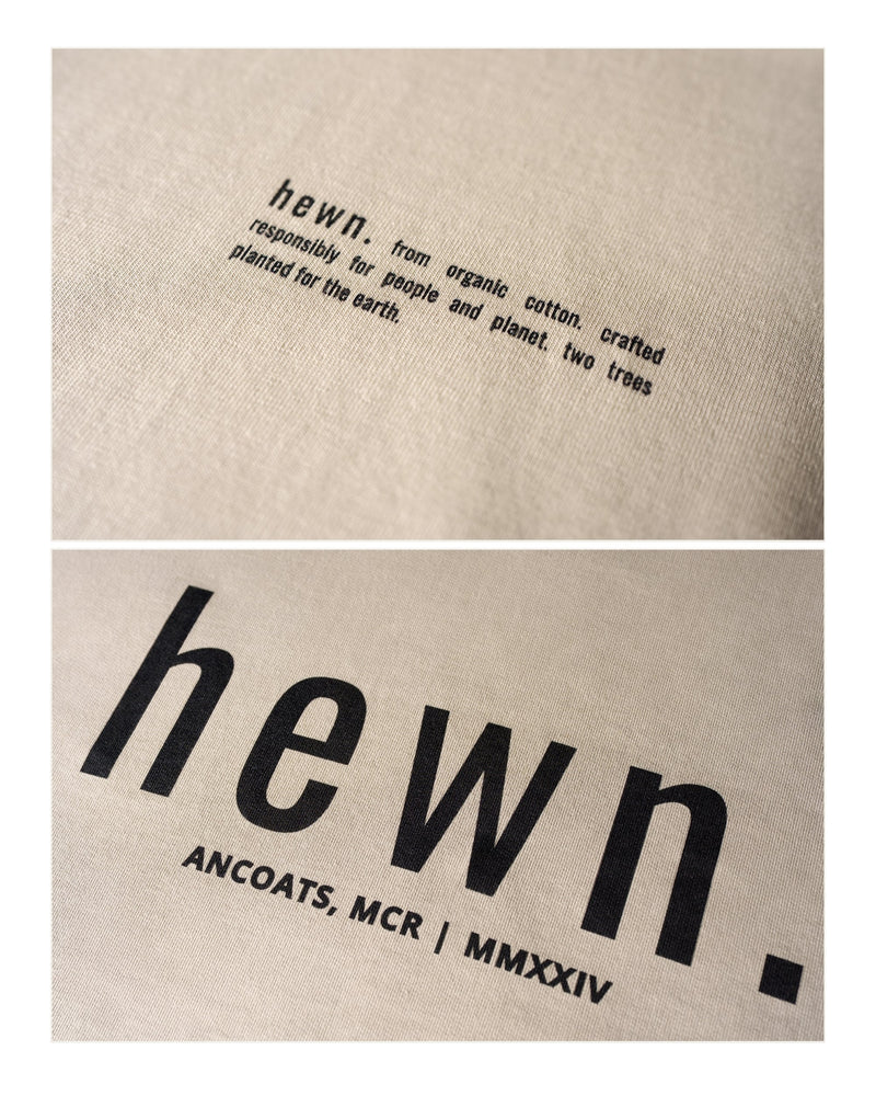 Women's Organic Cotton Signature Oversized T-Shirt | Limestone Grey