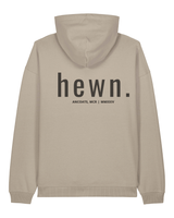 Immaculate Vegan - hewn. Mens Organic Cotton Signature Oversized Hoodie in Limestone Grey