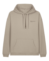 Immaculate Vegan - hewn. Mens Organic Cotton Signature Oversized Hoodie in Limestone Grey
