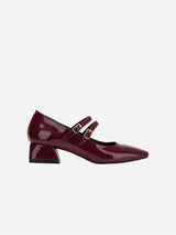 Immaculate Vegan - Forever and Always Shoes Lizbeth Vegan Leather Mary Jane Shoes | Red Cherry UK3 / EU36 / US5.5 / Burgundy