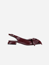 Immaculate Vegan - Prologue Shoes Lola Bow Vegan Flats | Red Cherry UK3 / EU36 / US5.5 / Red Cherry