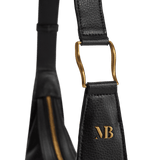 Immaculate Vegan - Melina Bucher Loulou MIRUM® Leather Vegan Bag | Black Black