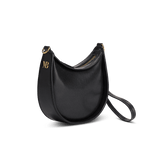 Immaculate Vegan - Melina Bucher Kingston MIRUM® Leather Vegan Shoulder Bag | Black Black