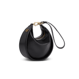 Immaculate Vegan - Melina Bucher Kingston MIRUM® Leather Vegan Shoulder Bag | Black Black