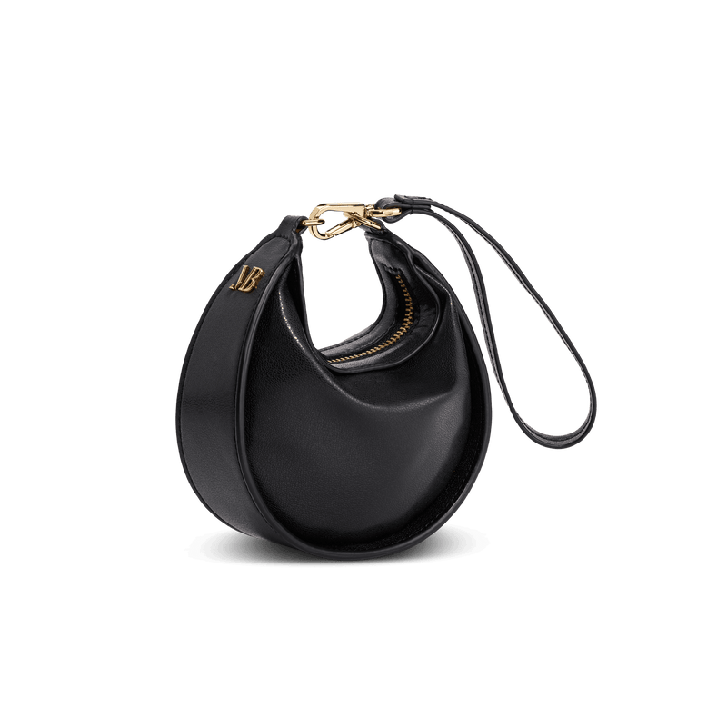 Melina Bucher Kingston MIRUM® Leather Vegan Shoulder Bag | Black Black