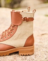 Immaculate Vegan - Minuit sur Terre York Recycled Grain Leather Vegan Boots | Camel