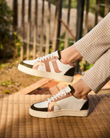 Immaculate Vegan - Minuit sur Terre Footprint Vegan Grain & Apple Leather Sneakers | Magnolia