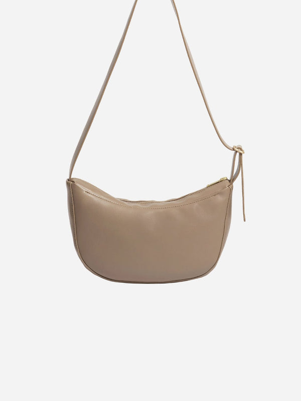 Souleway Oleatex Vegan Olive Leather Half Moon Bag S | Multiple Colours