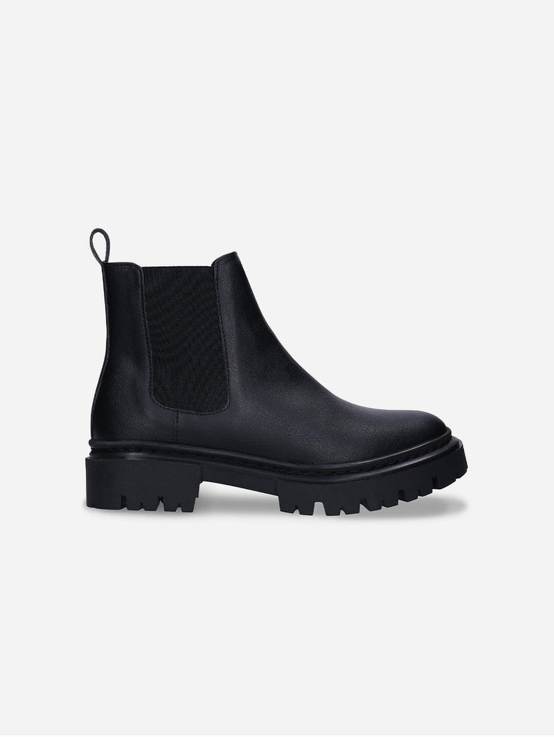 NAE Vegan Shoes Molly Women's Vegan Leather Chelsea Boots | Black