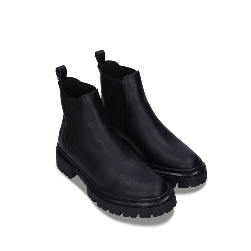 NAE Vegan Shoes Molly Women's Vegan Leather Chelsea Boots | Black