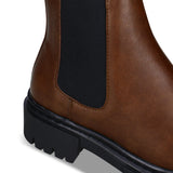 Immaculate Vegan - NAE Vegan Shoes Molly Women's Vegan Leather Chelsea Boots | Brown
