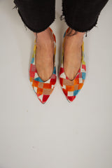 Immaculate Vegan - Frigiliana Eco Suede Vegan Ballerinas | Colourful