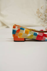 Immaculate Vegan - Frigiliana Eco Suede Vegan Ballerinas | Colourful