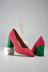 Immaculate Vegan - MOMOC Tacones cómodos Bambú RosaVerde