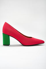 Immaculate Vegan - MOMOC Tacones cómodos Bambú RosaVerde