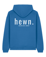 Immaculate Vegan - hewn. Mens Organic Cotton Signature Oversized Hoodie in Morpho Blue