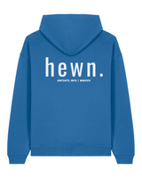 Immaculate Vegan - Women's Organic Cotton Signature Oversized Hoodie | Morpho Blue