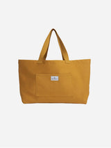 Immaculate Vegan - Souleway Natural Cotton Canvas Shopper | Mustard Mustard/Mustard