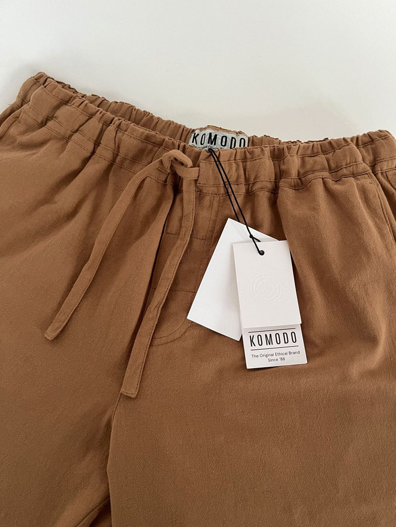 KOMODO Joshua Men's Organic Cotton Trousers | Tan