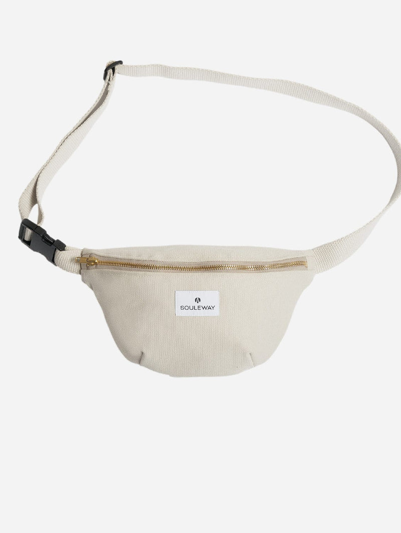 Souleway Natural Cotton Canvas Bum Bag | Multiple Colours
