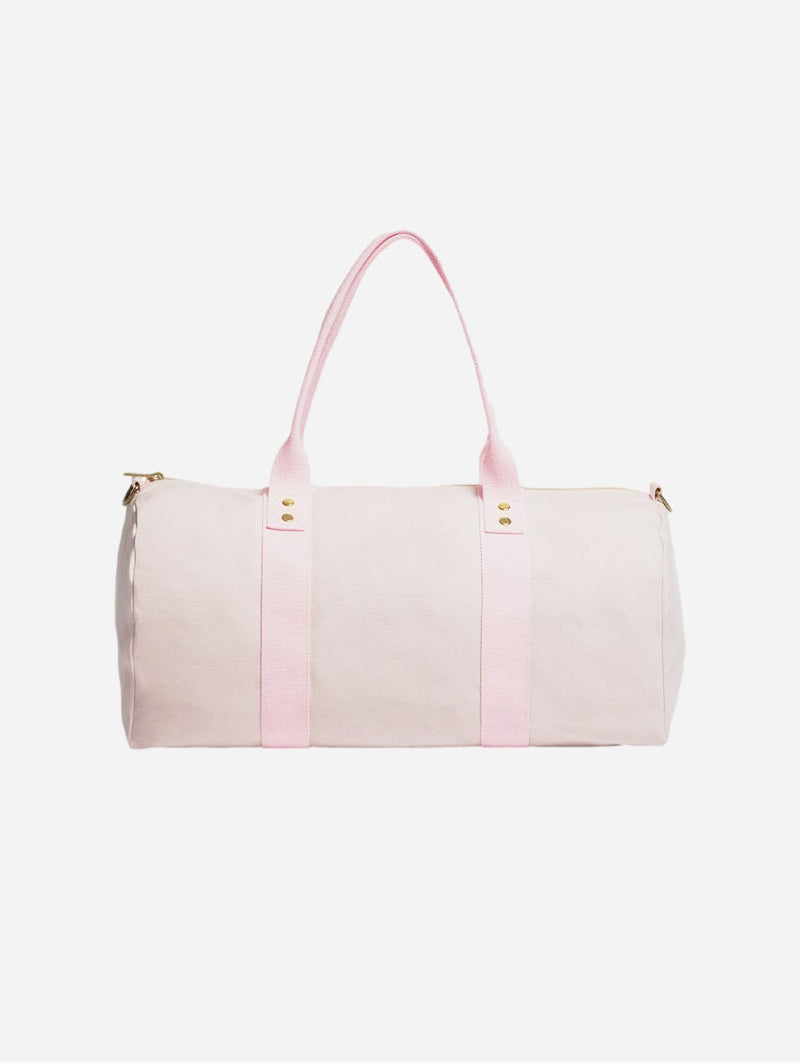 Souleway Natural Cotton Canvas Vegan Weekender | Blush Pink Blush Pink