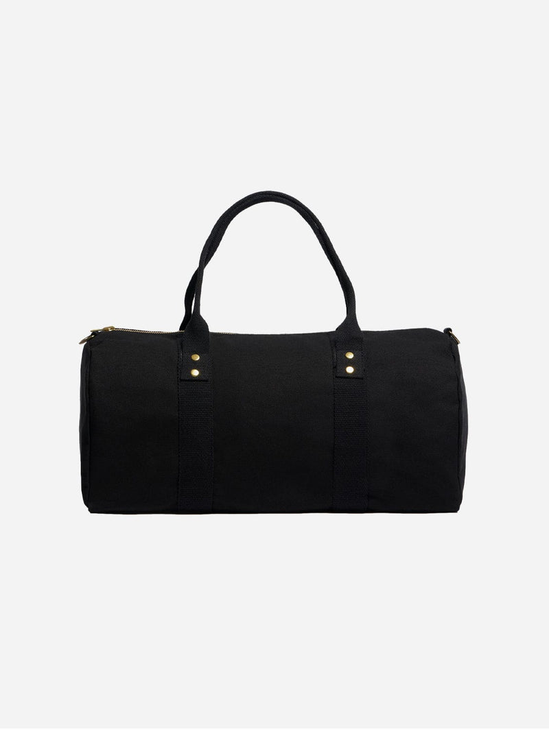 Souleway Natural Cotton Canvas Vegan Weekender | Night Black Night Black