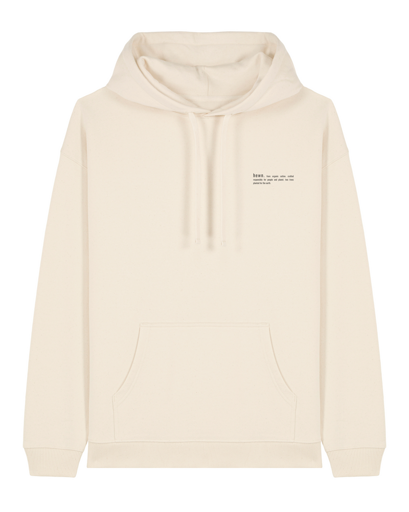 Women's Organic Cotton Signature Oversized Hoodie | Natural Cotton