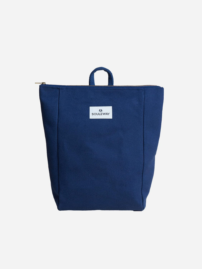 Souleway Natural Cotton Canvas Simple Backpack S | Multiple Colours