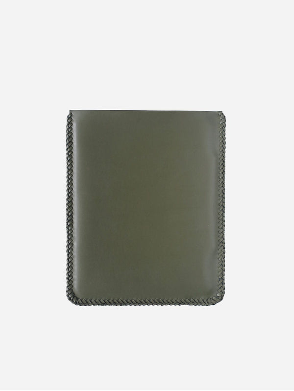 INTGR Vegan Leather Ipad Sleeve | Olive