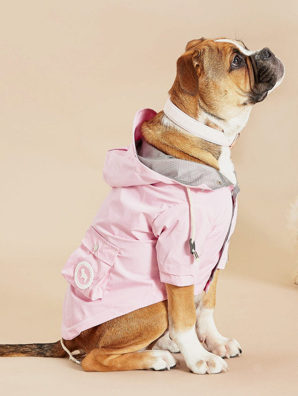Barc London Original Water-repellant Dog Raincoat | Pink XS