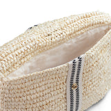 Immaculate Vegan - Stelar Savaya Raffia Clutch Bag