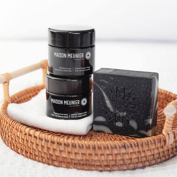 Maison Meunier Cruelty Free, Vegan, Skin Loving Skincare Set