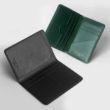 Immaculate Vegan - Oliver Co. London Premium Apple Leather Vegan Compact Wallet & Passport Holder | Multiple Colours