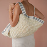 Immaculate Vegan - Stelar Penge Raffia Shoulder Bag