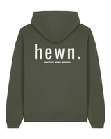 Immaculate Vegan - Women's Organic Cotton Signature Oversized Hoodie | Pine Green Khaki