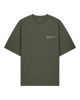 Immaculate Vegan - Women's Organic Cotton Signature Oversized T-Shirt | Pine Green Khaki
