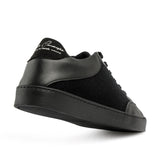 Immaculate Vegan - RC Shoes RC Unisex Recycled Vegan Leather Trainers | Off Black