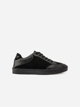 Immaculate Vegan - RC Shoes RC Unisex Recycled Vegan Leather Trainers | Off Black Black / UK5 / EU38 / USW8