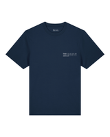 Immaculate Vegan - hewn. Womens Organic Cotton Relaxed-Fit T-shirt in Midnight Navy Blue