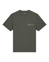Immaculate Vegan - hewn. Womens Organic Cotton Relaxed-Fit T-shirt in Pine Green Khaki