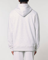 Immaculate Vegan - hewn. Mens Organic Cotton Relaxed-fit Hoodie in Cloud Grey Marl