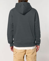 Immaculate Vegan - Men's Organic Cotton Relaxed Fit Hoodie | Anthracite