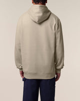 Immaculate Vegan - hewn. Mens Organic Cotton Relaxed-fit Hoodie in Limestone Grey