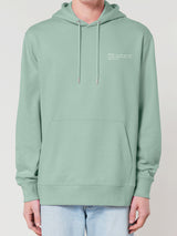 Immaculate Vegan - Men's Organic Cotton Relaxed Fit Hoodie | Aloe Green